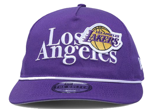 New Era Los Angeles Lakers City Souvenir The Old Golfer Snapback