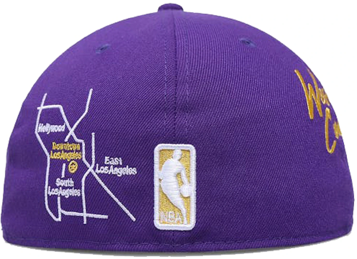New Era Los Angeles Lakers City Transit 59Fifty Fitted Hat Purple Men's ...