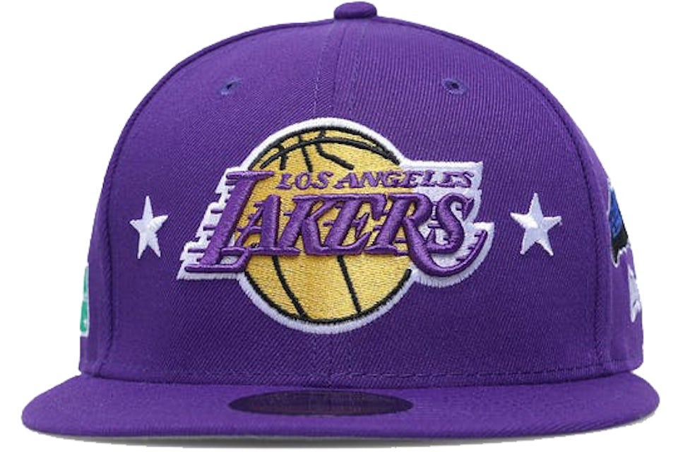 New Era Los Angeles Lakers City Transit 59Fifty Fitted Hat Purple Men's -  SS21 - US