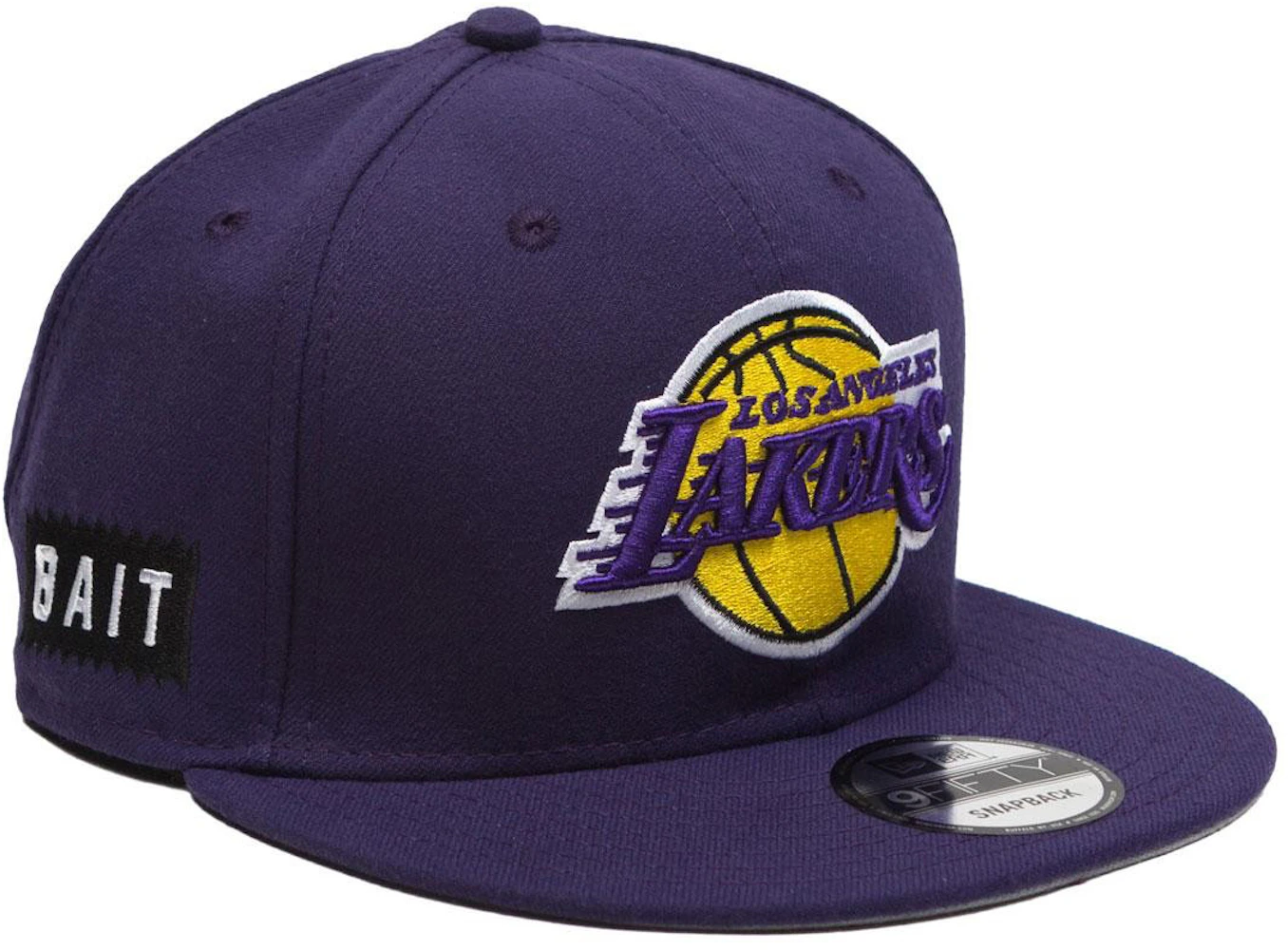 New Era 9FIFTY Los Angeles Lakers Snapback Hat Dark Royal