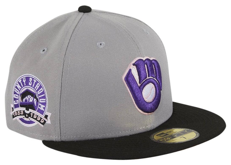 milwaukee brewers grey brim