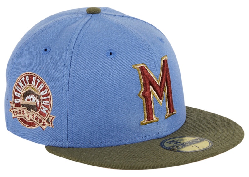 New Era Milwaukee Brewers Great Outdoors County Stadium Patch Hat