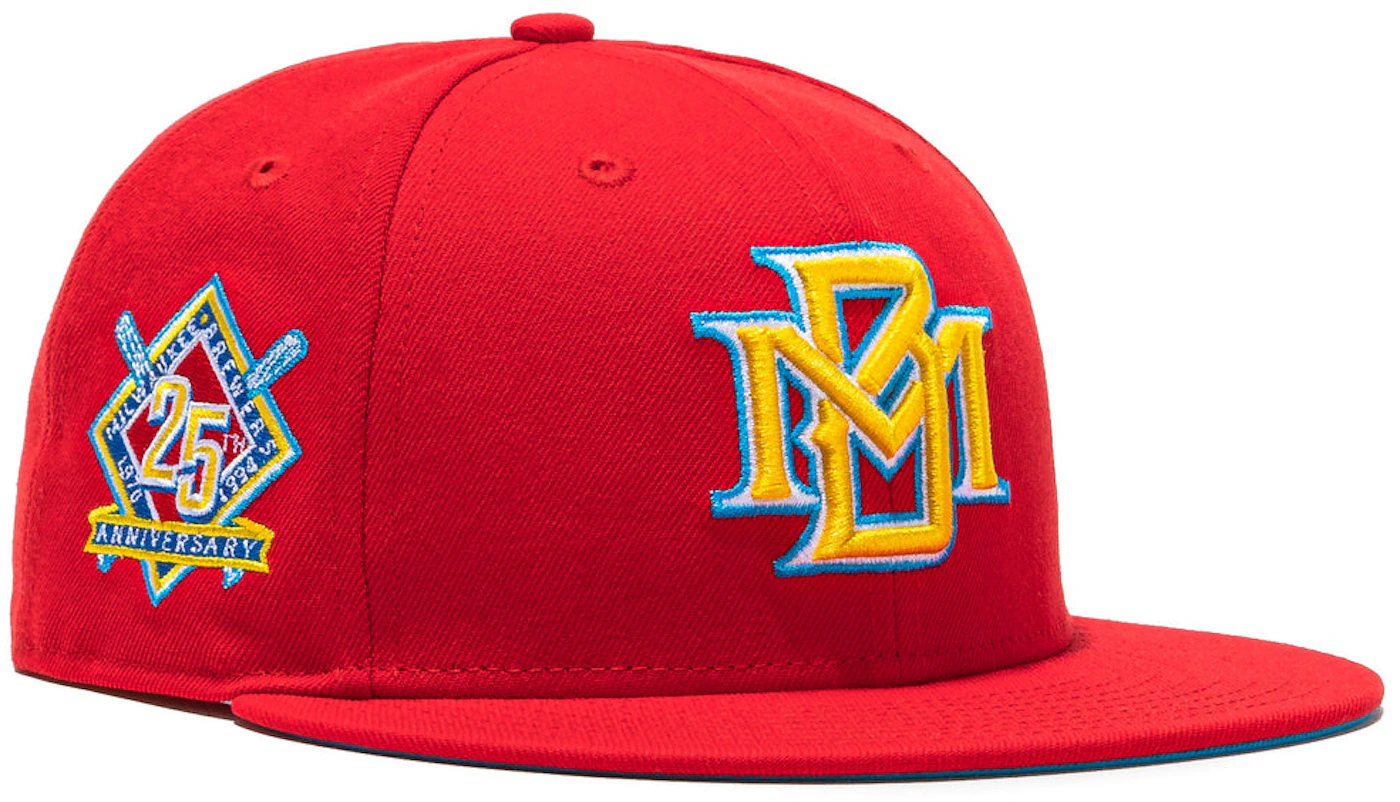 New special-edition holiday Milwaukee Brewers hats available now