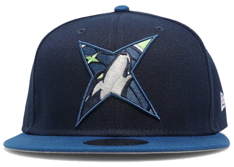 Minnesota TimberWolves New Era 59Fifty Fitted Hat (FOAMPOSITE PRO SEQU –  ECAPCITY