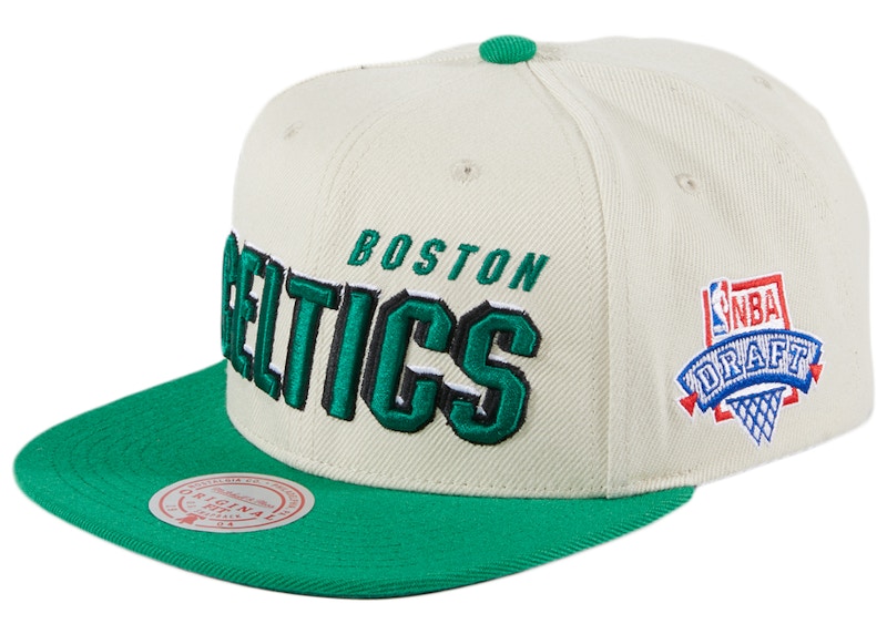 white celtics snapback