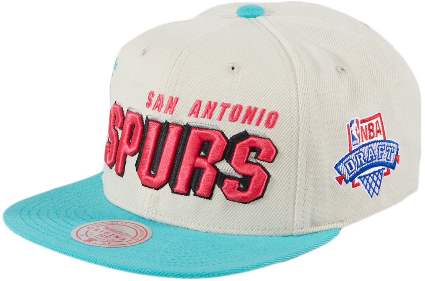 San Antonio Spurs Hats Mitchell and Ness 1996 All-Star Weekend Snapback Hat - White