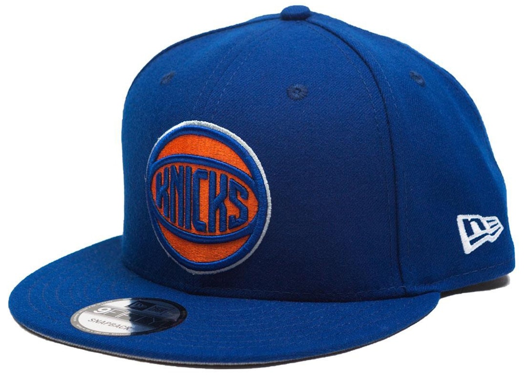 Pre-owned New Era X Bait New York Knicks Alt Royal 9fifty Snapback Cap Blue