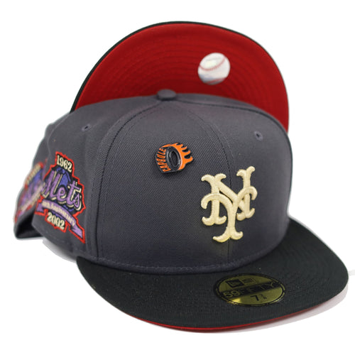 New Era New York Mets 40th Anniversary Patch Fitted Hat Fitted Hat