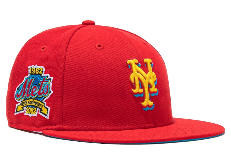 mets hat with patch