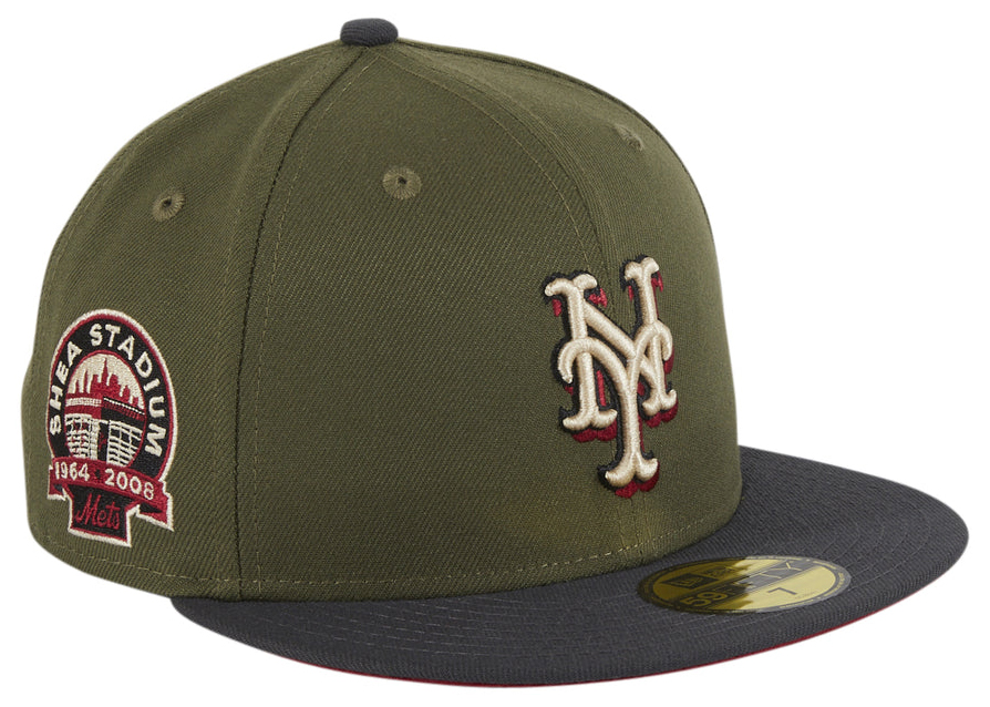 New Era New York Mets Shea Stadium Patch Cardinal UV Hat Club