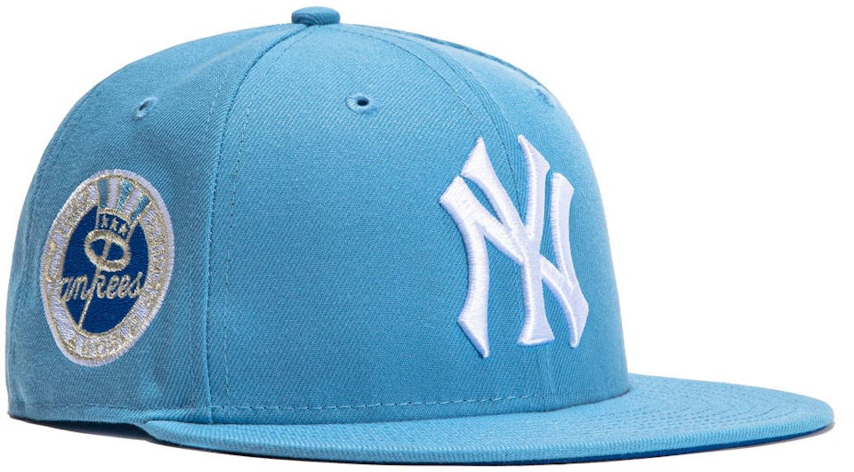 New Era New York Yankees 1962 WS Iceberg Hat Club Exclusive 59Fifty Fitted  Hat Light Blue/Royal - SS22 - US