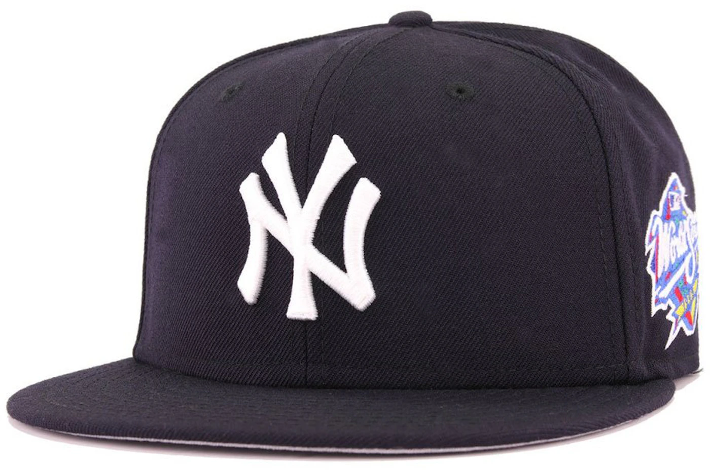 Men's New York Yankees New Era Navy 27-Time World Series Champions  Undervisor 59FIFTY Fitted Hat