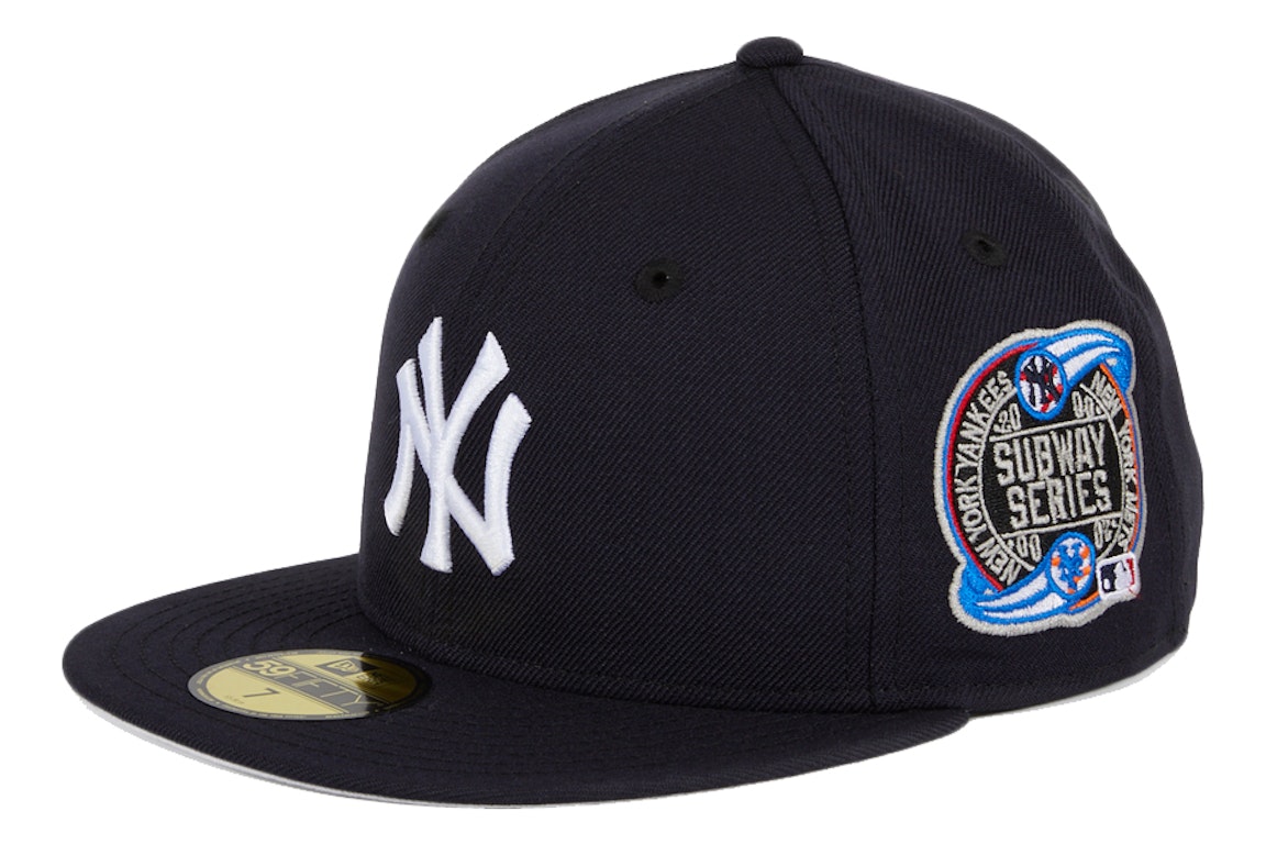 Pre-owned New Era New York Yankees 2000 Subway Series 59fifty Fitted Hat Navy
