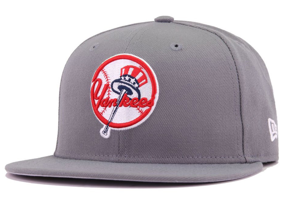 New Era New York Yankees 59Fifty Fitted Hat Grey