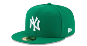 New Era New York Yankees 59Fifty Fitted Hat Kelly Green/Grey Undervisor