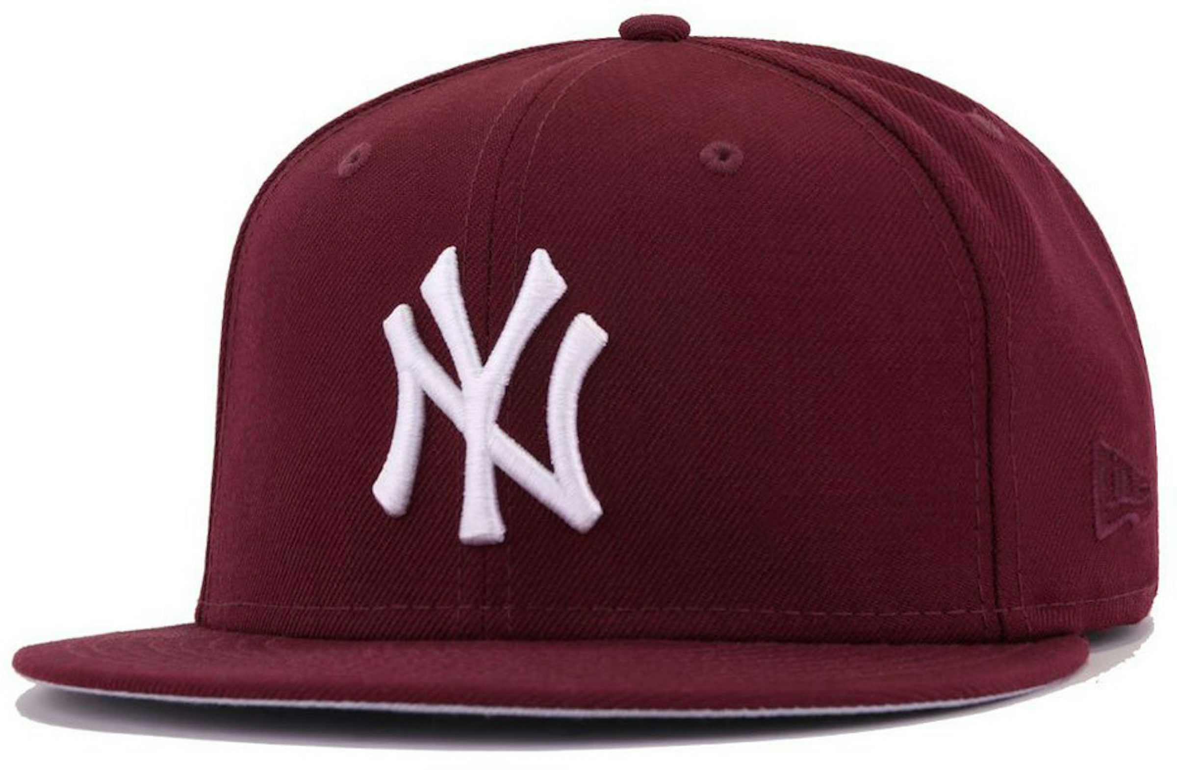 New York Yankees New Era Fashion Color Basic 59FIFTY Fitted Hat - Crimson
