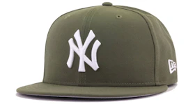 New Era New York Yankees 59Fifty Fitted Hat Olive