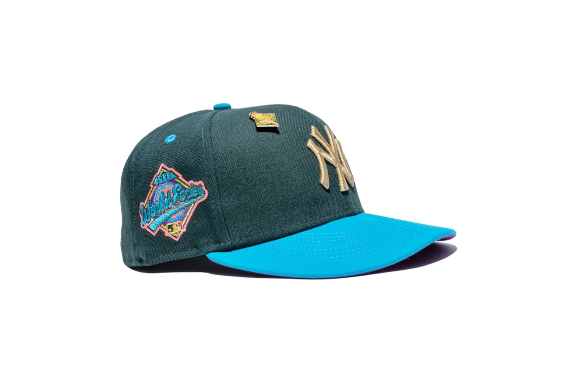 Pre-owned New Era New York Yankees '96 Olympic Collection (part 2) 1996 World Series Capsule Hats Exclusive 59 In Green/purple
