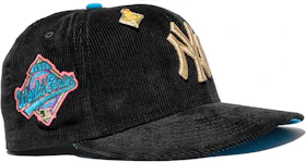 New Era New York Yankees '96 Olympic Collection (Part 2) Corduroy 1996 World Series Capsule Hats Exclusive 59Fifty Fitted Hat Black/Blue
