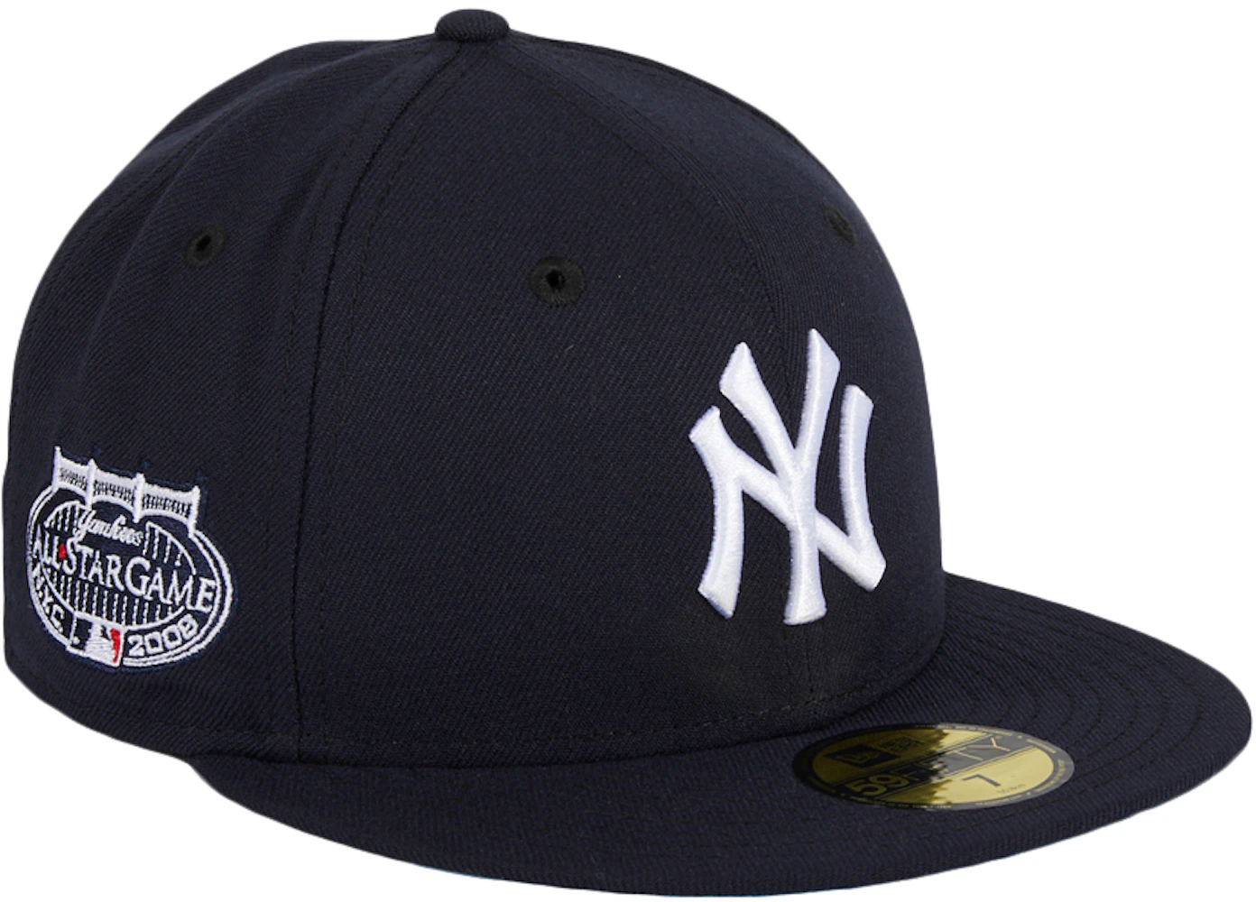 New Era New York Yankees All Star Game 2008 Patch 59Fifty Fitted Hat Navy  Men's - FW21 - US
