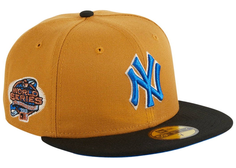 khaki fitted hat yankees