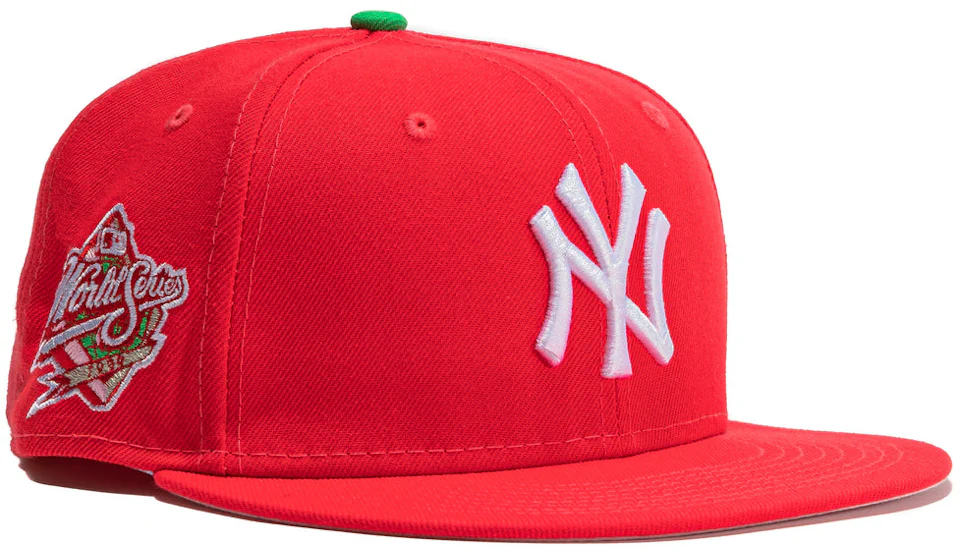 New Era New York Yankees Ballpark Snacks 1999 World Series Patch Hat ...