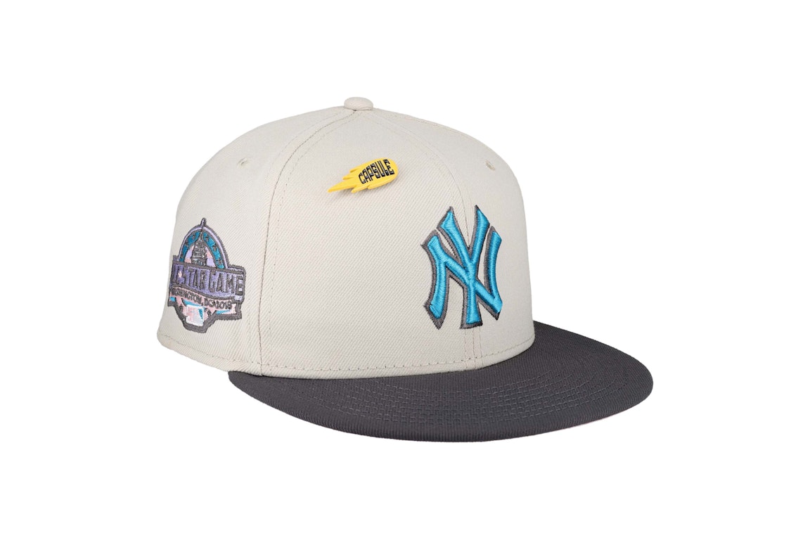 Pre-owned New Era New York Yankees Capsule Comet Collection 2018 All Star Game 59fifty Fitted Hat Grey/pink