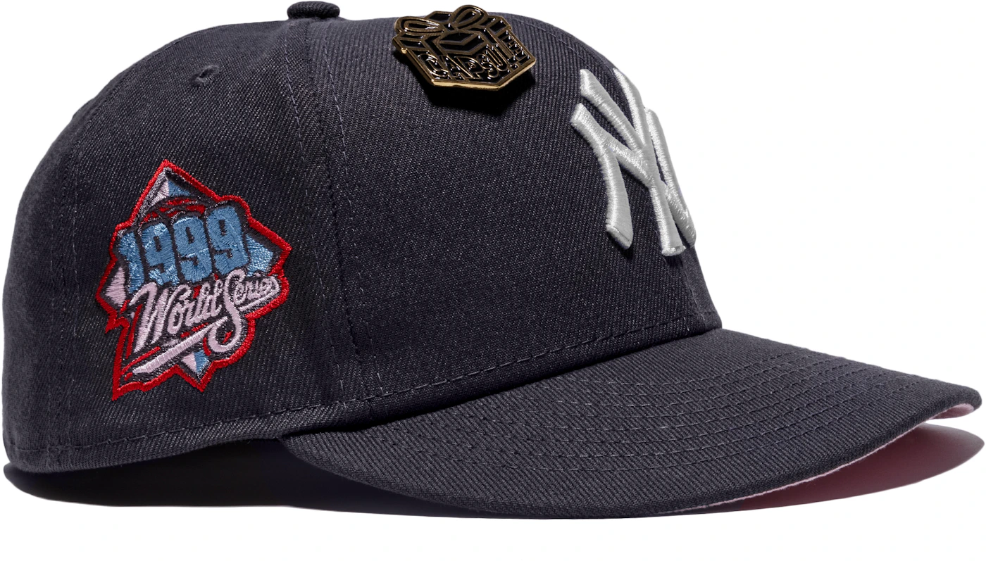 NY Yankees 1999 World Series New Era 59FIFTY Black Fitted Hat Neon Gre –  USA CAP KING