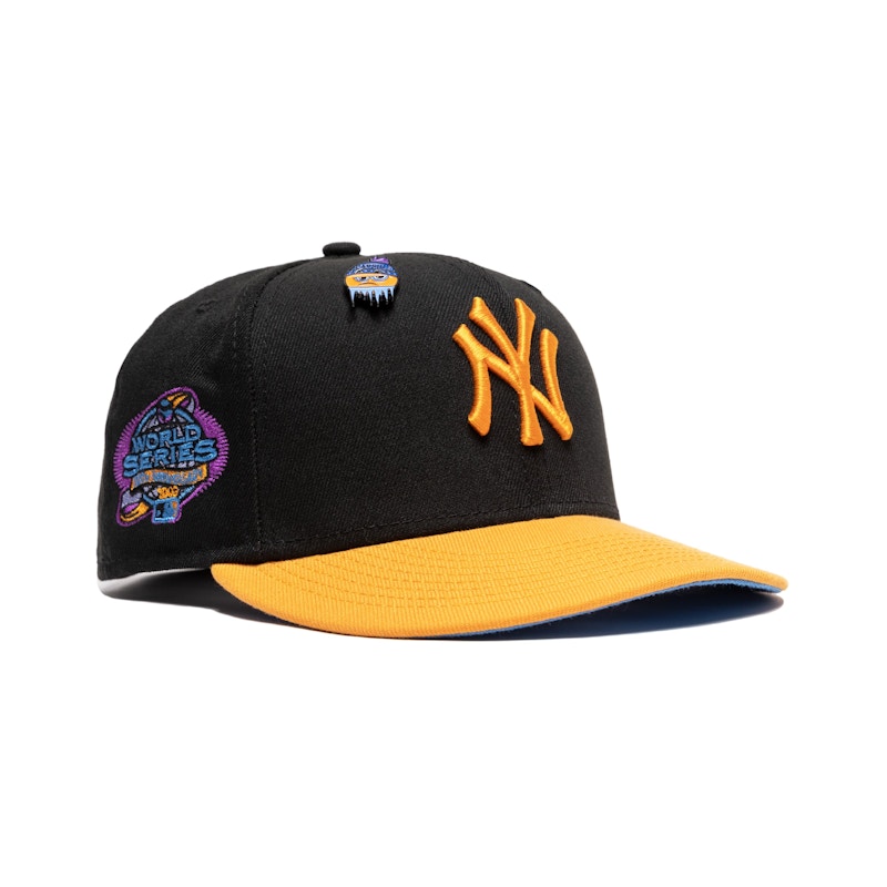 new era black orange