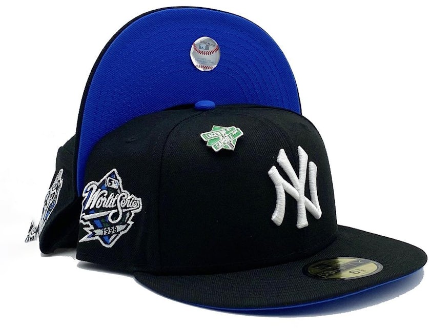 New York Yankees Blue Nitro 1996 World Series Fitted Hat 7 3/8