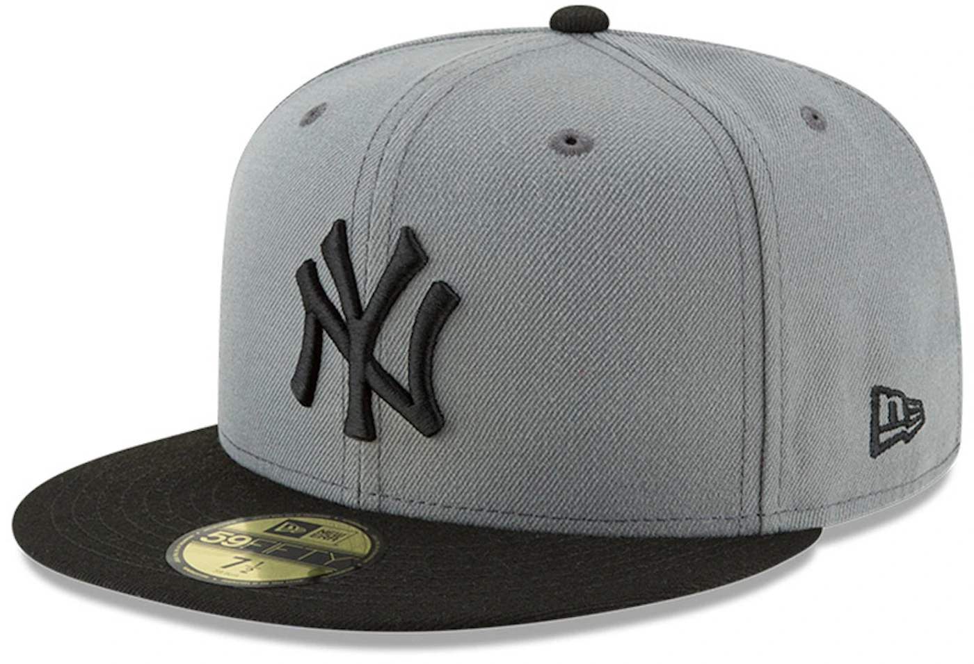 New Era 59FIFTY MLB New York Yankees Storm Gray Basic Fitted Hat 7 3/8