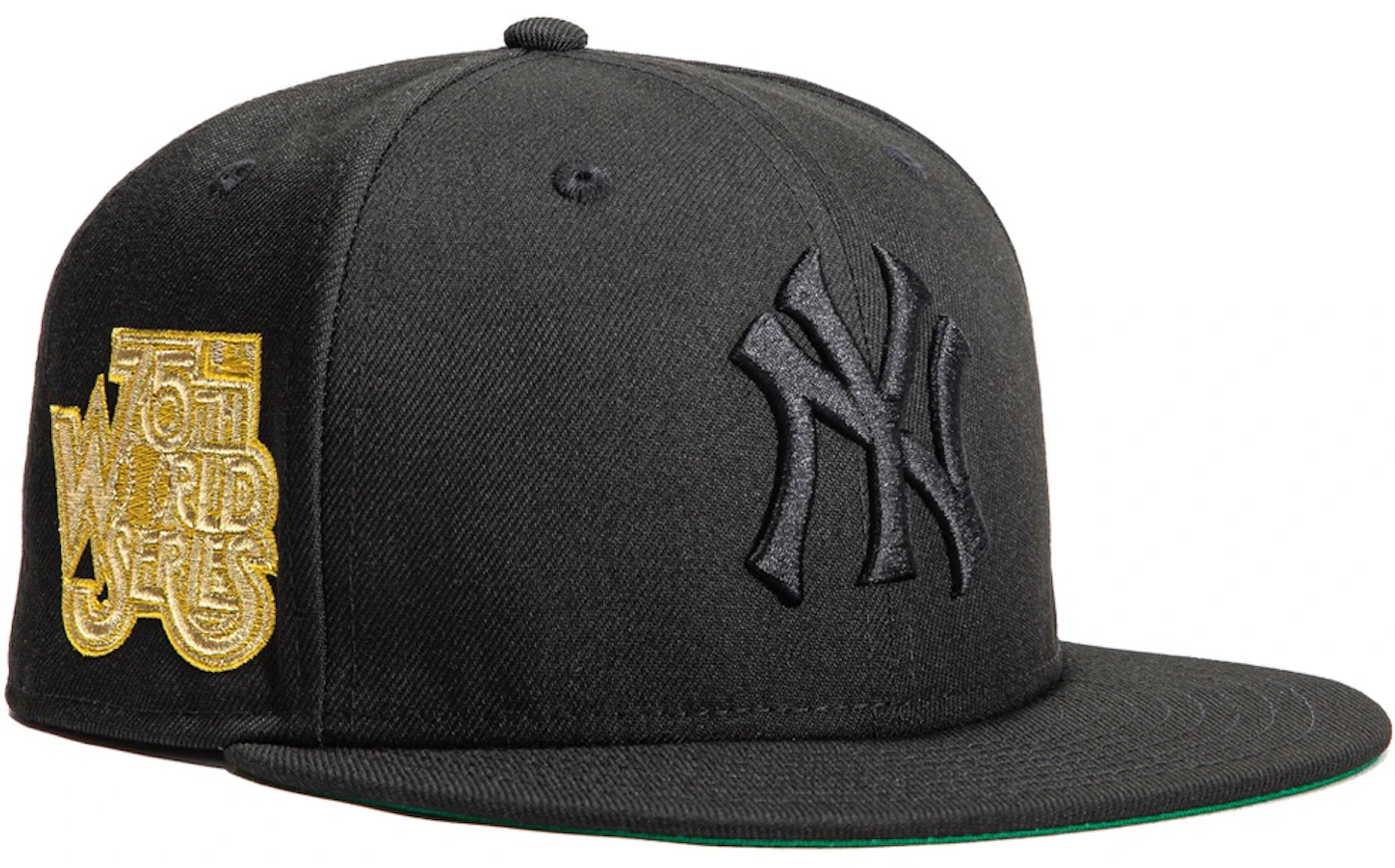 New Era New York Yankees Gold Digger 1978 World Series Patch Hat Club Exclusive 59FIFTY Fitted Hat Black