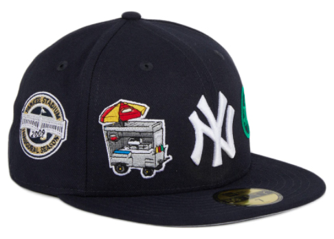 New Era New York Yankees Local Icons Patch Hat Club Exclusive 59Fifty  Fitted Hat Navy