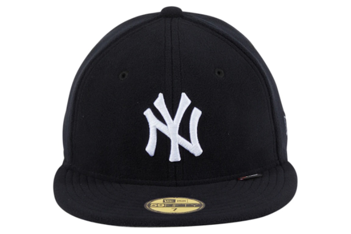 Pre-owned New Era New York Yankees Polartec 59fifty Fitted Hat Black