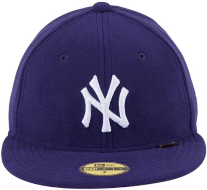 New Era New York Yankees Polartec 59Fifty Fitted Hat Navy Men\'s - FW21 - US