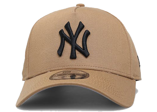 New York Yankees wheat beige New Era 9Twenty Strapback Cap 