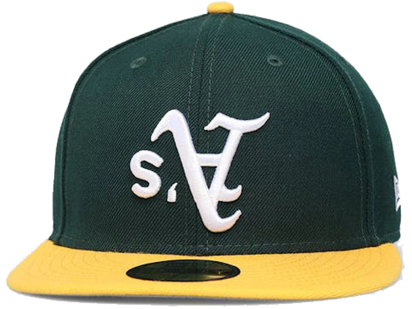 New Era Oakland Athletics Botanical 59FIFTY Mens Fitted Hat (Green)