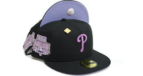 New Era Philadelphia Phillies Capsule Purple Punch Collection 1996 All Star Game 59Fifty Fitted Hat Black/Lavender