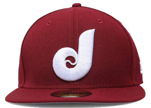 Philadelphia Phillies Red Cursive 59FIFTY Fitted Hats