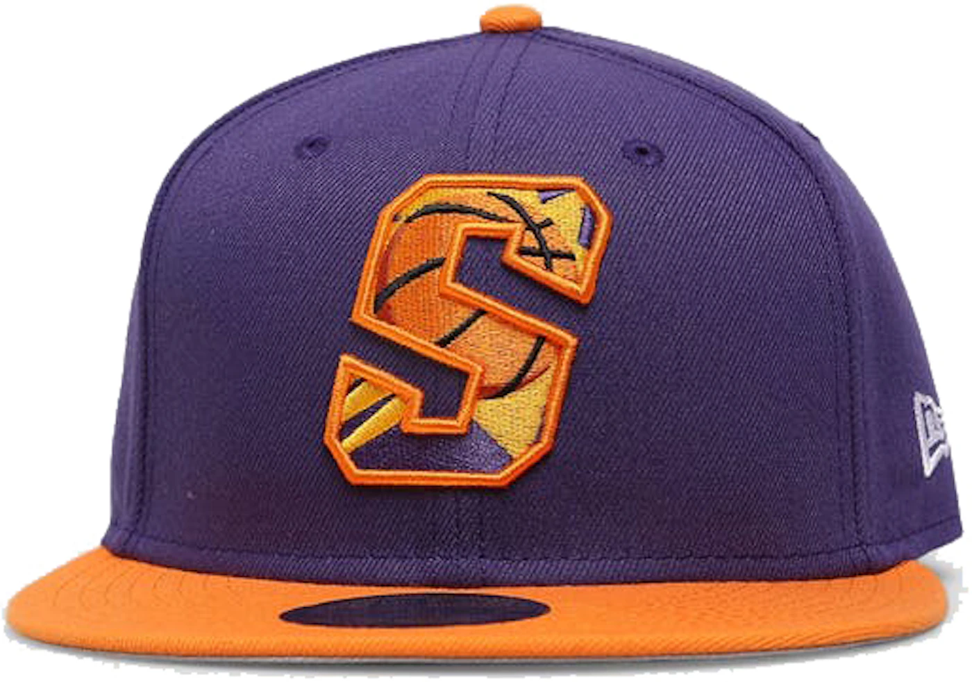 New Era Men's 2021-22 City Edition Phoenix Suns Purple 59FIFTY Fitted Hat, Size 7 1/2