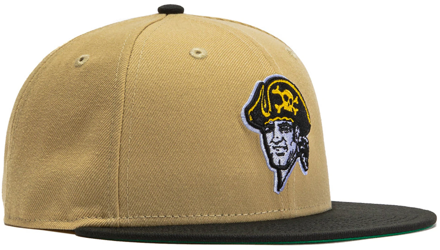 New Era Pittsburgh Pirates 1958 Hat Club Exclusive 59Fifty Fitted Hat  Stone/Navy Men's - SS22 - US