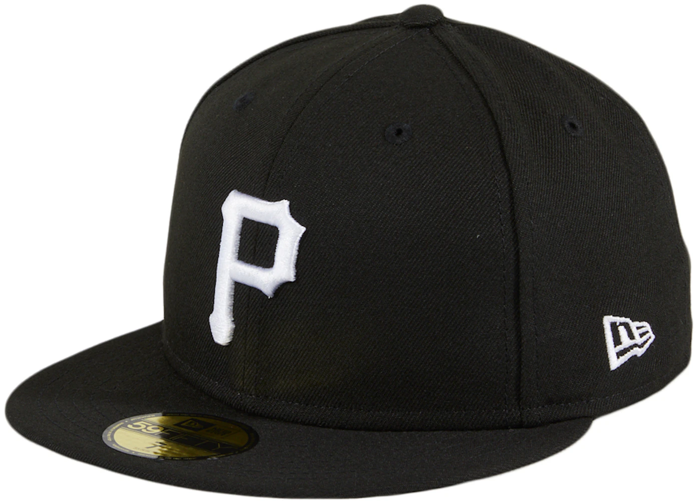 New Era 59FIFTY Retro On-Field Pittsburgh Pirates Hat - Gray, Black Grey/Black / 7