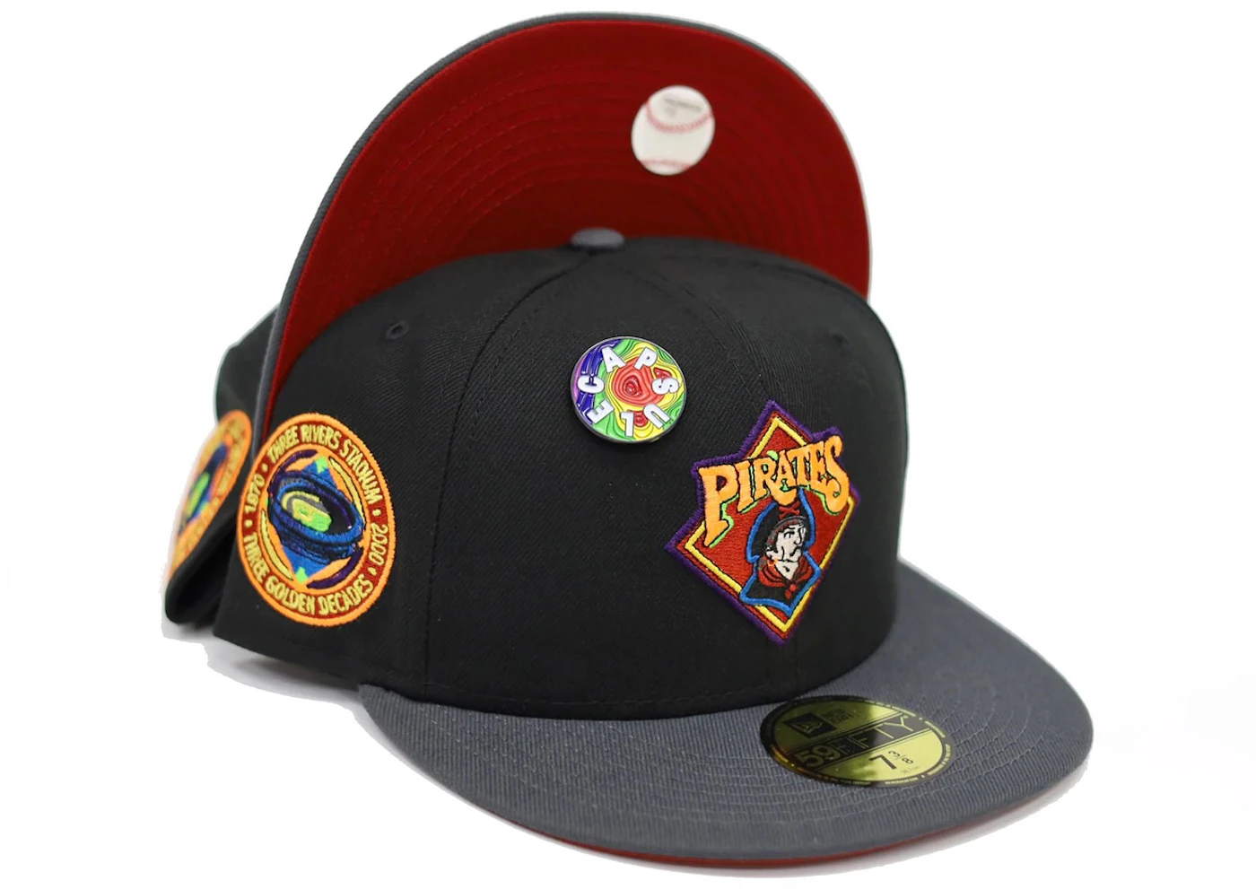New era Team Logo Pittsburgh Pirates Hoodie Black
