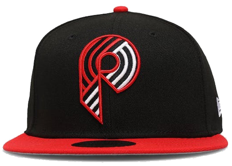 portland trail blazers fitted hats