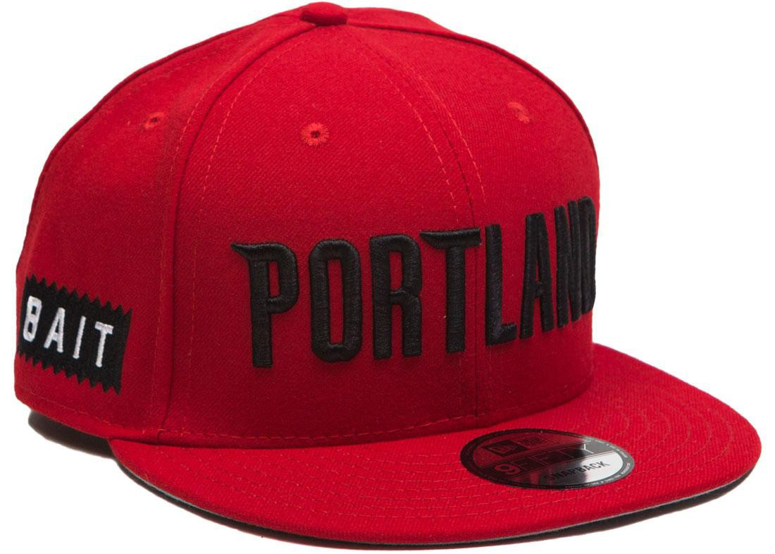 New Era x BAIT Portland Trail Blazers Alt OTC 9Fifty Snapback Cap