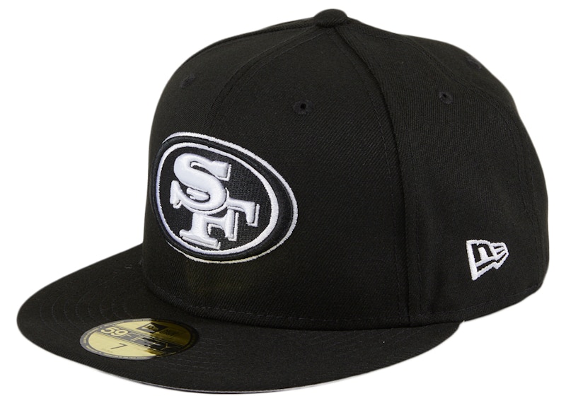 White 49ers hot sale fitted hat