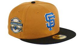 New Era San Francisco Giants Ancient Egypt 2000 Inaugural Hat Club Exclusive 59Fifty Fitted Hat Khaki/Black/Royal Blue