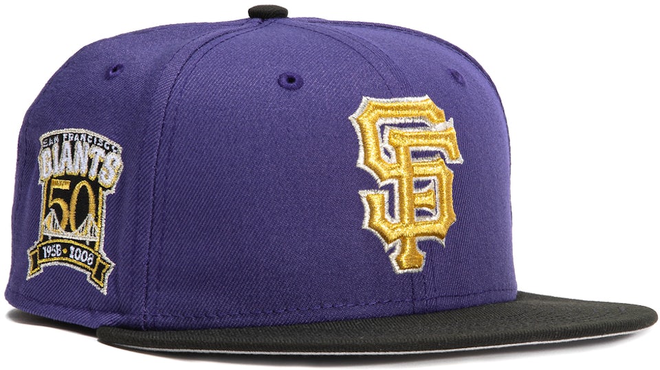 New Era Caps San Francisco Giants Throwback 59FIFTY Fitted Hat Black