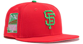 New Era San Francisco Giants Ballpark Snacks 2007 All Star Game Patch Hat Club Exclusive 59Fifty Hat Infrared