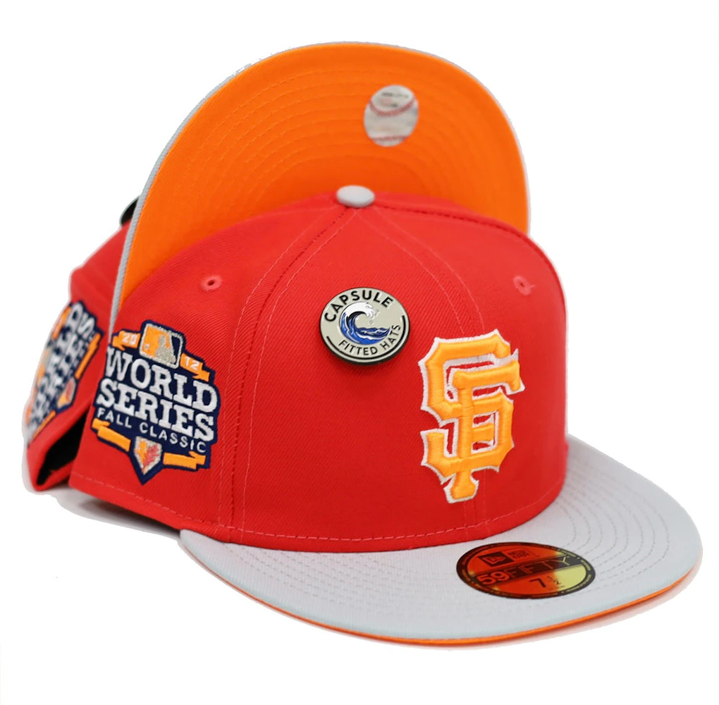 Vintage San Francisco Giants Hat New Era Fitted 2012 World Series